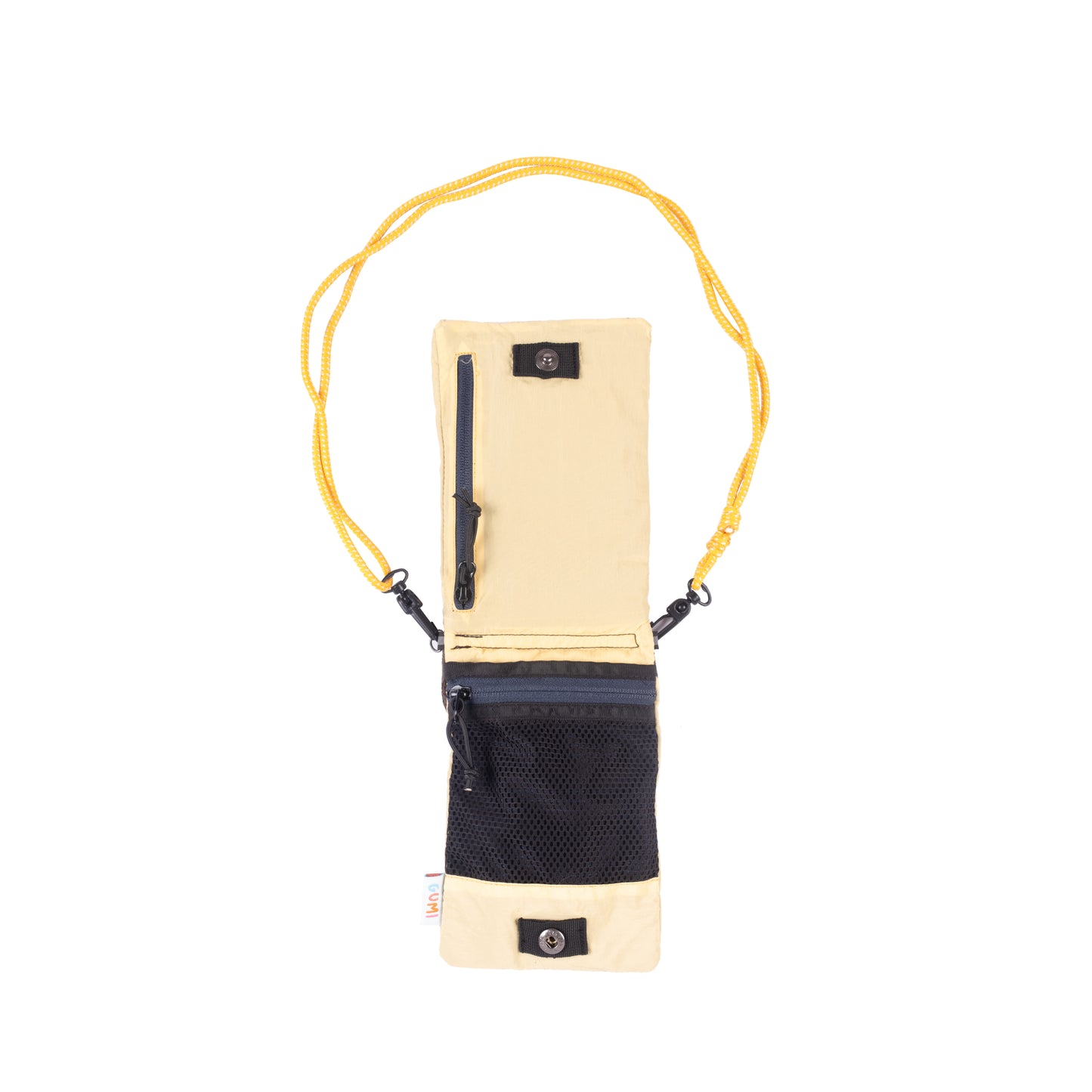 Inside view of the SITO Maple Bean Crossbody Bag, highlighting the functional compartments ideal for organising kids' essentials.
