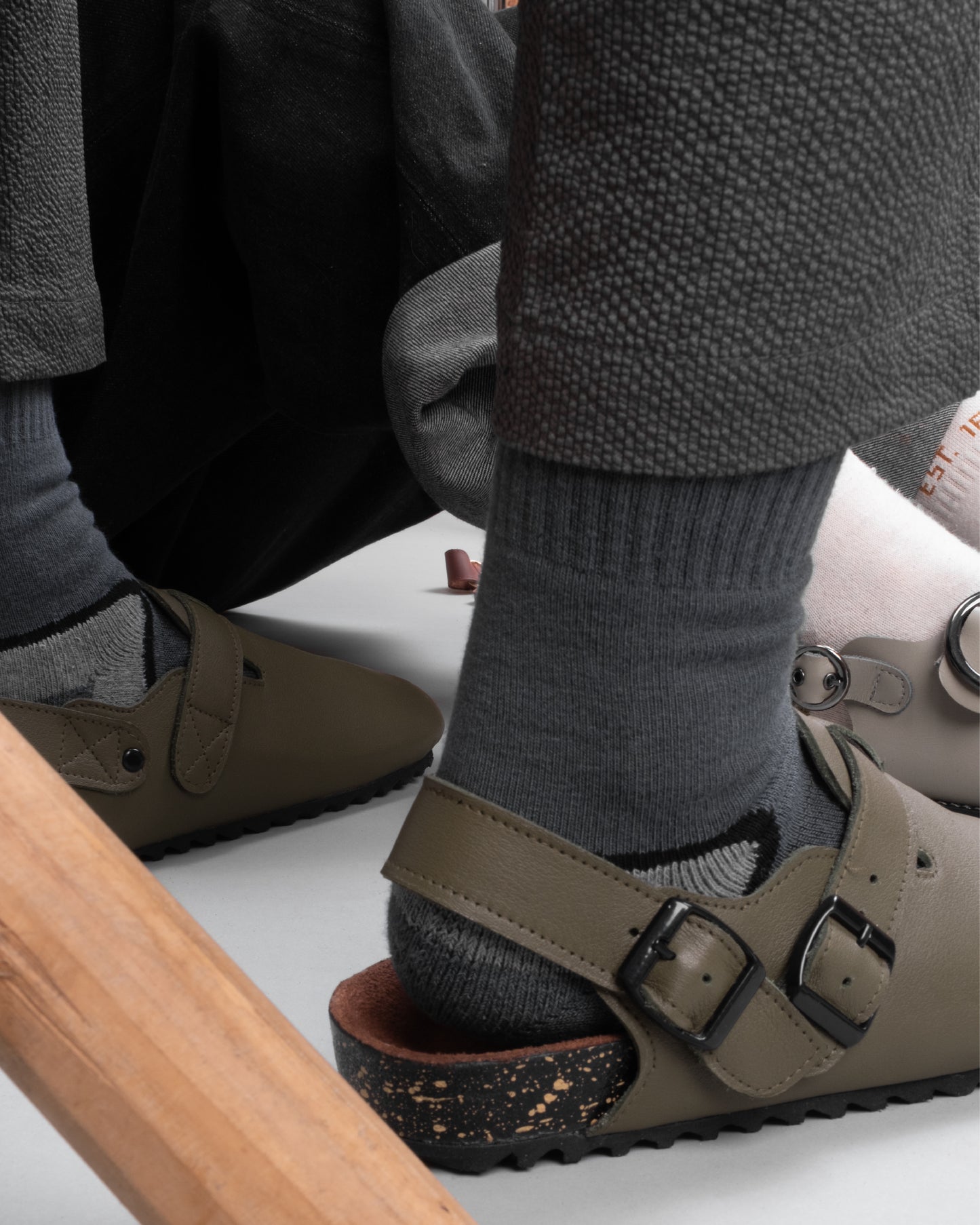 BEHDO Clogs in Meadow accompanied by natural greenery, portraying their eco-friendly aspect as Comfortable Clogs.