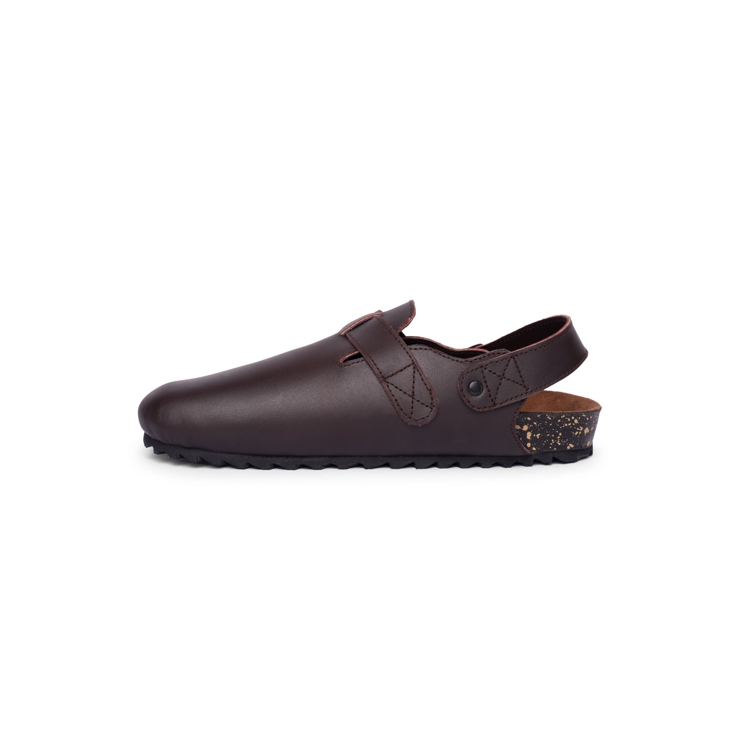 BEHDO Clogs in Crimson showcasing the durable rubber and synthetic outsole, perfect for Comfortable clogs.