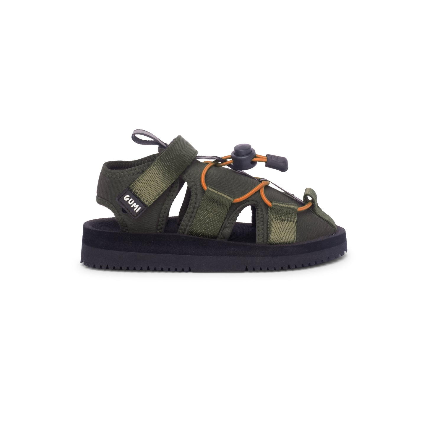 HYDE Dino Splash: Stylish and comfortable Hybrid Sandals for Kids in a vibrant green design, featuring adjustable straps for a secure fit.