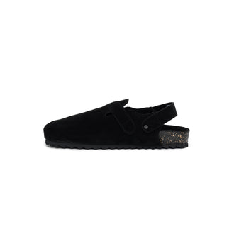 THEPM Clogs in Raven ( Suede ) - Luwa