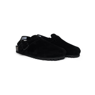 THEPM Clogs in Raven ( Suede ) - Luwa