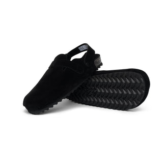 THEPM Clogs in Raven ( Suede ) - Luwa