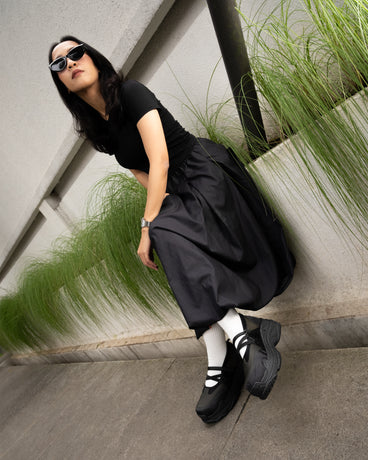 TUXE Dark Terrain - Woman Mary Jane Sneakers - Luwa
