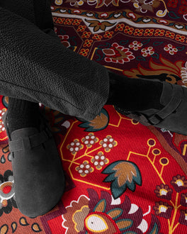 THEPM Clogs in Granite ( Suede ) - Luwa