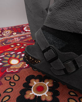 THEPM Clogs in Granite ( Suede ) - Luwa