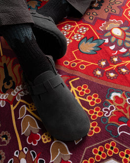 THEPM Clogs in Granite ( Suede ) - Luwa